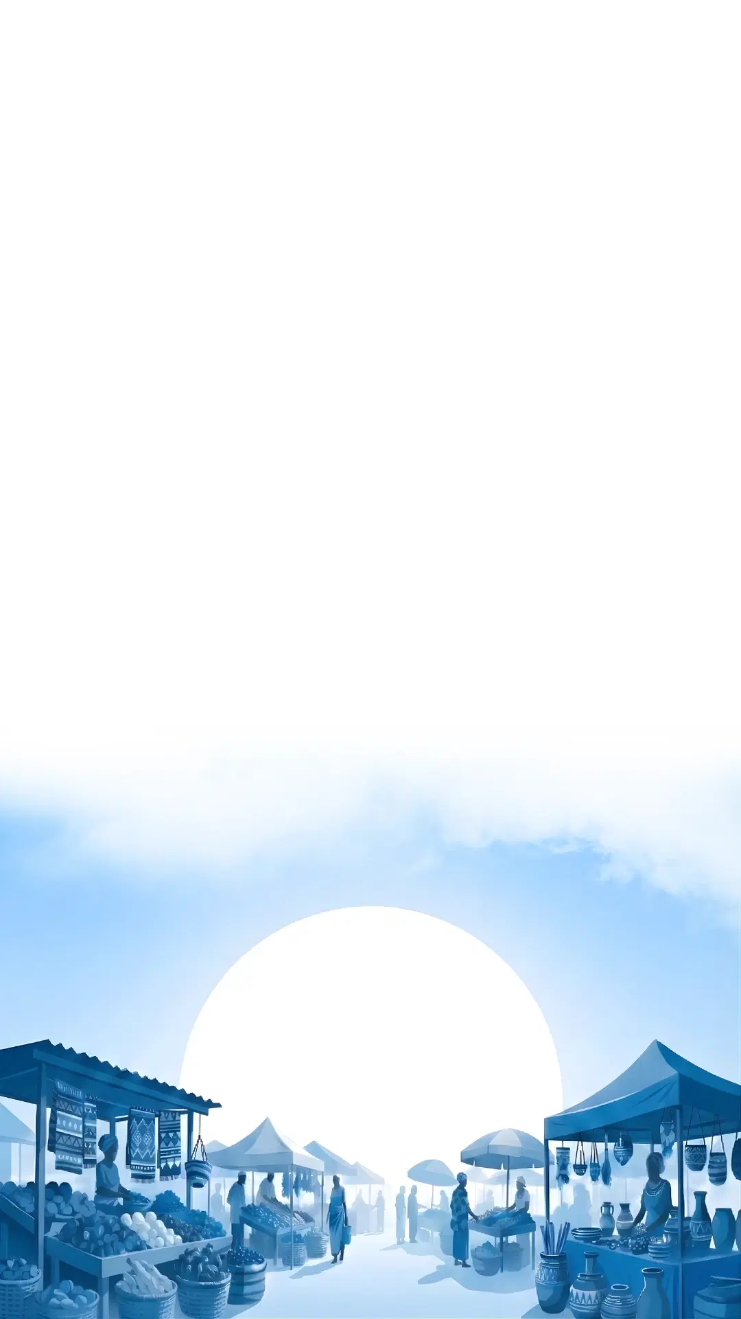 African Market Scene