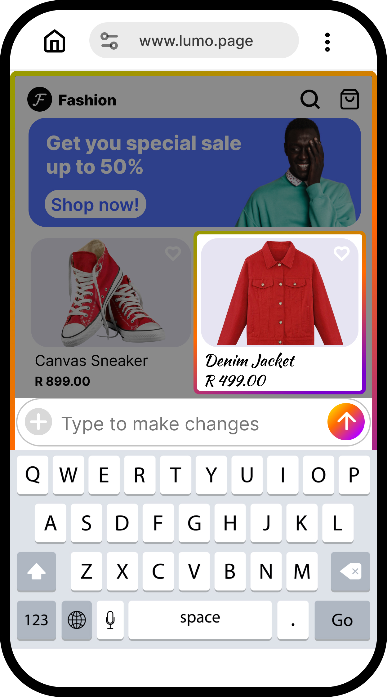 Step 3: Start selling